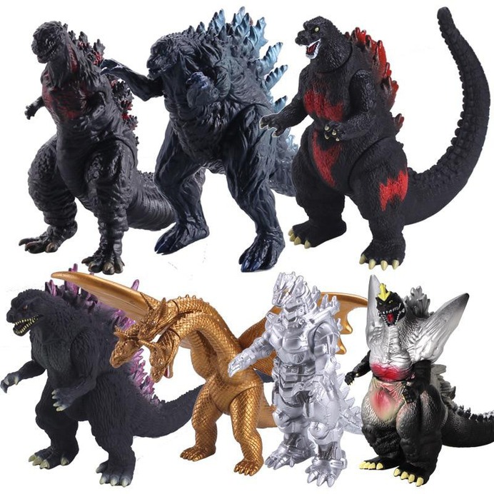 Multi Version Godzilla PVC Action Figures - Shop For Gamers