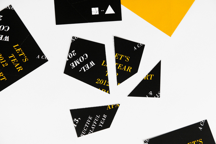 LaPlanche Design | Holiday Cards #tearable #year #print #screen #holiday #cards #new