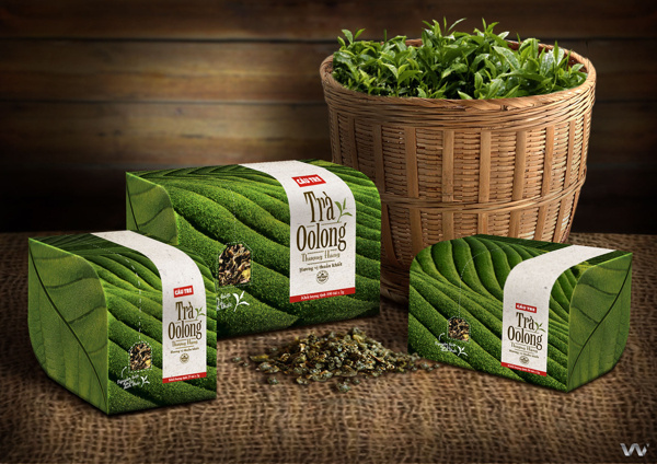Cau Tre Oolong Tea on Packaging Design Served #packaging #box