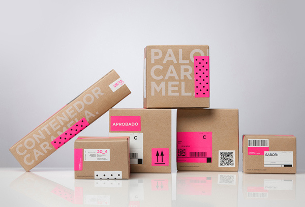 Caramela designed by Anagrama #packaging