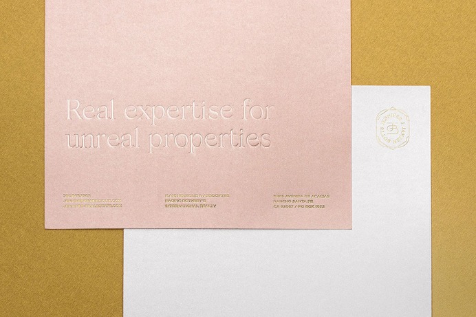 JENNIFER Corporate Design - Mindsparkle Mag Mubien Studio designed the branding for JENNIFER, a San Diego luxury residential real estate agent working for Pacific Sotheby's and specializing in areas of Rancho Santa Fe, Del Mar, Solana Beach, and La Jolla. #logo #packaging #identity #branding #design #color #photography #graphic #design #gallery #blog #project #mindsparkle #mag #beautiful #portfolio #designer