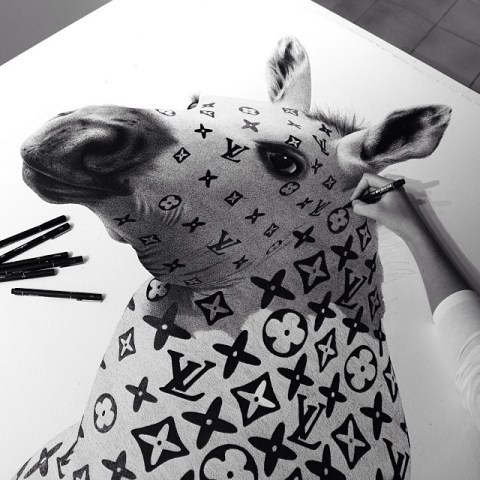 CJ Hendry | PICDIT #art #drawing #black #shoe