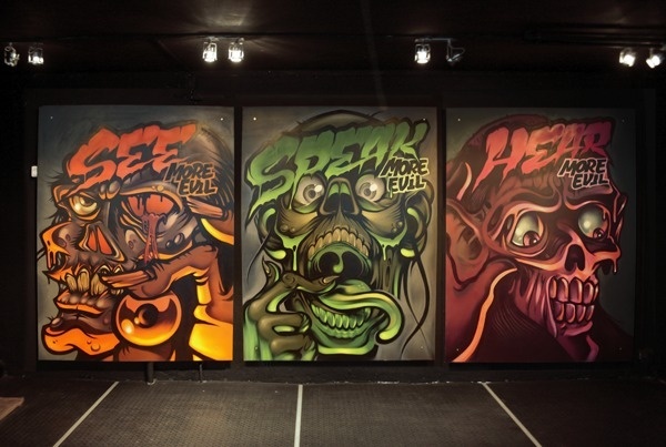 Kripszou Exhibition on Behance #art #street