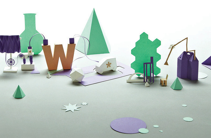 Paperscape on Wallpaper magazine #wallpaper #paper