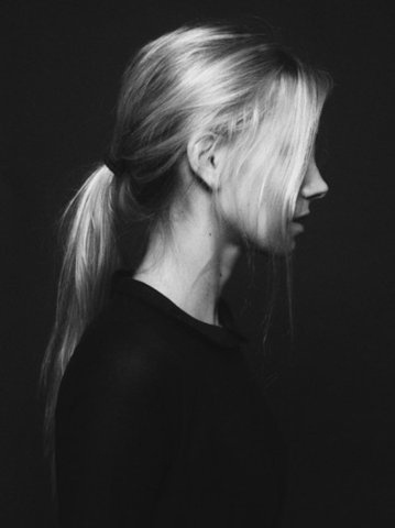 FFFFOUND! | Nickel Cobalt #white #girl #photo #black #and