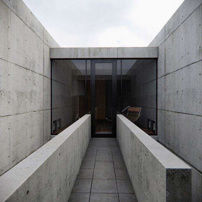 Tadao Ando: Azuma House | Sgustok Design