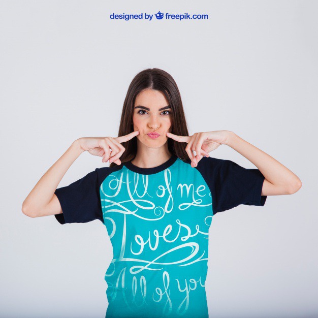 Female t-shirt print concept Free Psd. See more inspiration related to Mockup, Template, Woman, Fashion, Girl, T shirt, Shirt, Clothes, Mock up, Tshirt, Print, Fashion girl, Female, Young, Good, Up, Concept, Stylish, Looking, Wear, Mock and Good looking on Freepik.