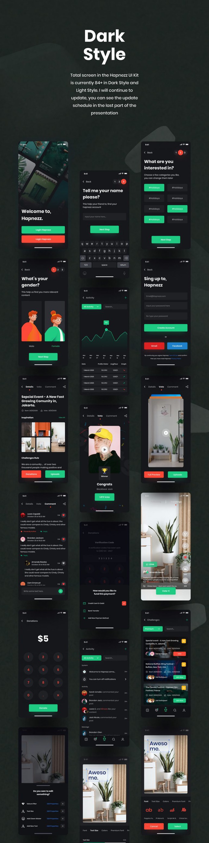 Short Video Apps UI KIT