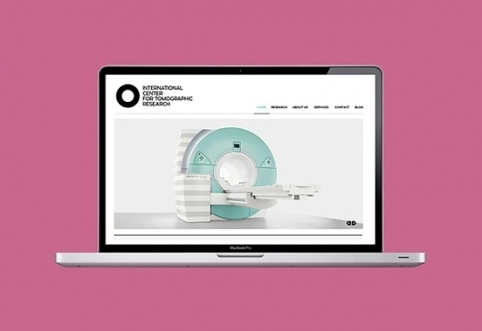 ICTR Identity on Branding Served #logo #design #web #identity