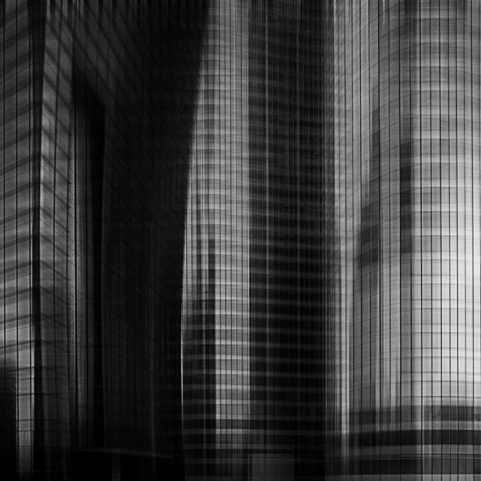 Expressionistic Black and White Architecture Photography by Neda Vent Fischer
