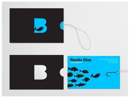 david de la fuente #business #card #identity #branding