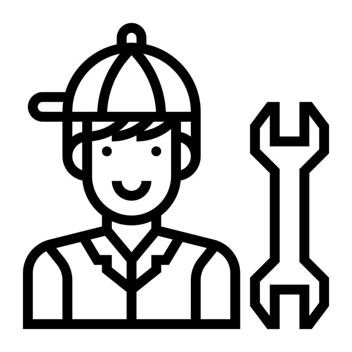 See more icon inspiration related to technician, repair, wrench, tool, professions and jobs, engineer, profession, maintenance, user, cars and avatar on Flaticon.