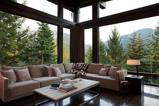 Onestep Creative - The Blog of Josh McDonald #interior #design #color #wood #nature #view #windows
