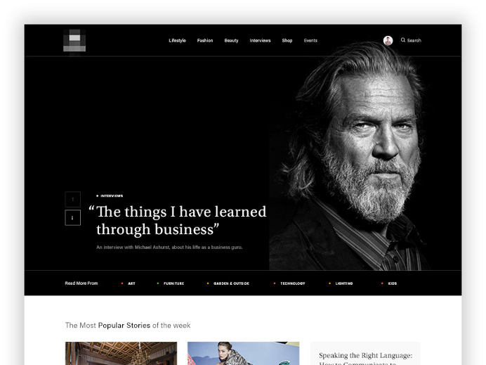 Magazine Concept