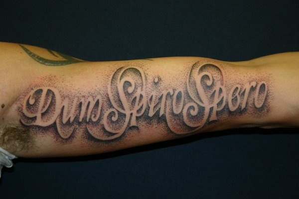 20 Awesome Tattoo Lettering Design Style #Tatto #lettering #tattooDesign