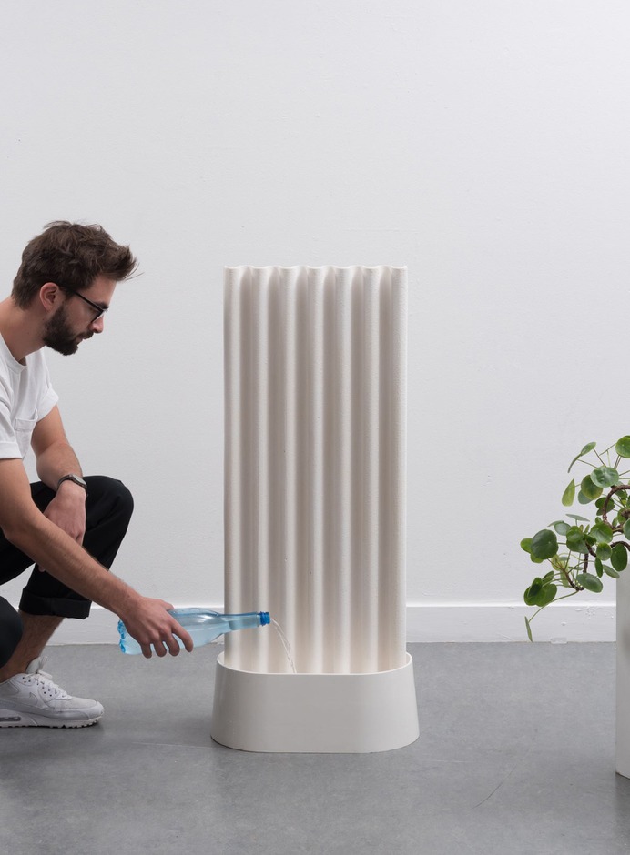 Paper Clay Air Humidifier by Maxime Louis-Courcier