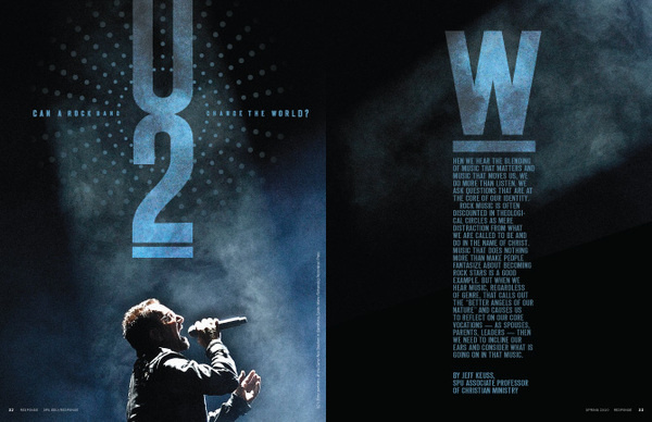 U2 - RK Design #layout #design #editorial