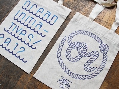 Typeverything.com -Â Bags by Ivaylo Nedkov. - Typeverything #print #rope #totebag #wood #illustration #ivaylonedkov #typography