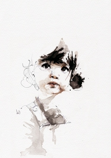 illustrations 2011 on the Behance Network #white #space #digital #illustration #painting