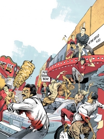 tumblr_l6x72mk0JA1qa3nkyo1_500.jpg (JPEG Imagen, 500x662 pixels) #kebab #zombie #illustration