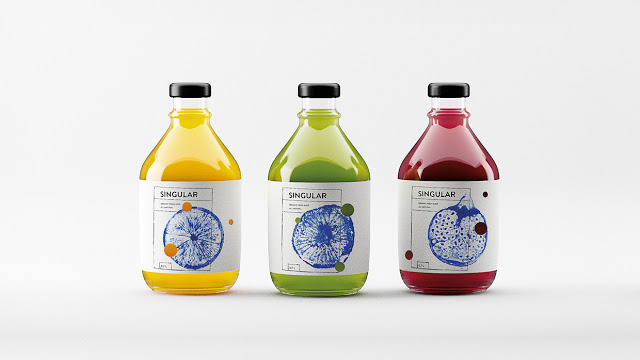 Singular fresh juice - Nikita Ivanov #concept #packaging