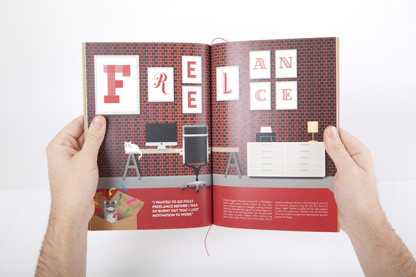 Jessica Hische on Behance #spread #illustration #book #workspace