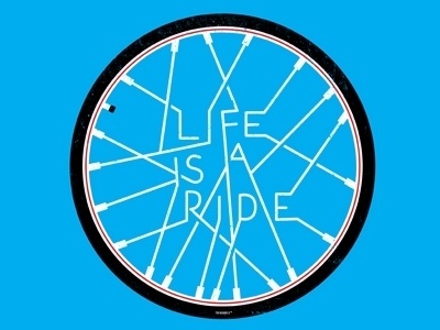 Dribbble - ArtCrank Poster 2011 by Jeremy Pruitt #artcrank #type #denver #bike