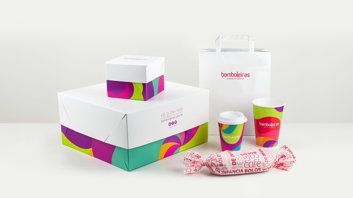 #bamboleiras #brand #branding #logo #identity #package #packaging #foodtruck #food #cake #childhood #restaurant #color #concept