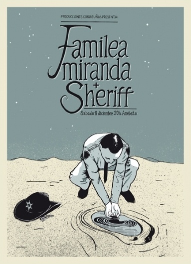GigPosters.com - Familea Miranda - Sheriff #miranda #hernando #poster #daniel #familea