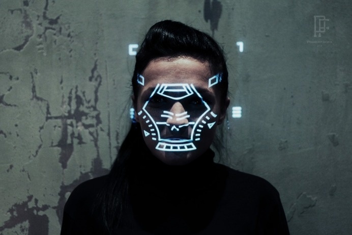 sekigan #symbol #face #light #scan