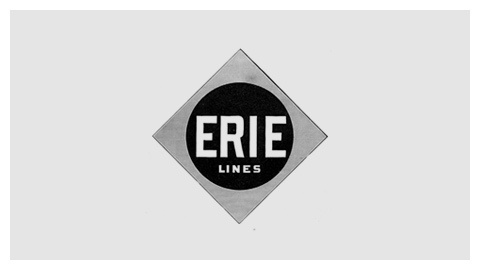 Erie Railroad logo (1891) #logo #identity #seal