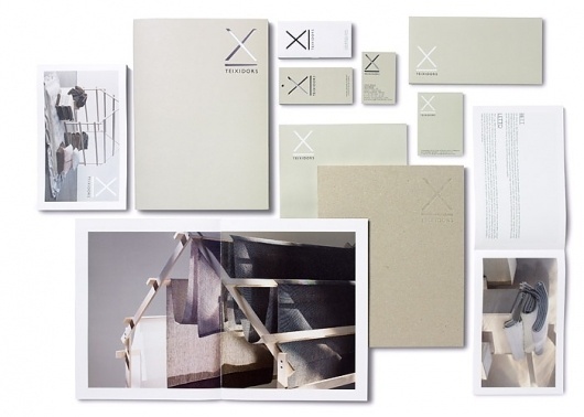 Teixidors / Teixidors identity / Fashion #branding #design #graphic #natural #stationery