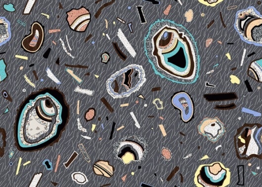 Soft Rock - repeat : WOOD #objects #pattern #design #illustration #colors