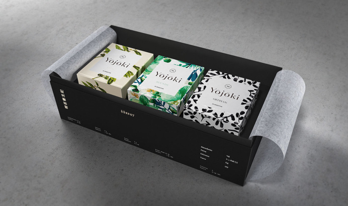 yojoki tea branding packaging japanese beauty beautiful minimal illsutration by ariel di lisio design mindsparkle mag