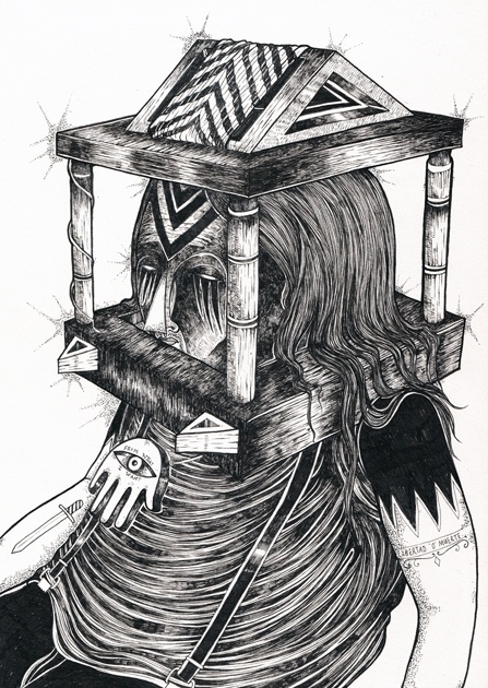 Drawings : speakcryptic #white #level #next #black #illustration #and