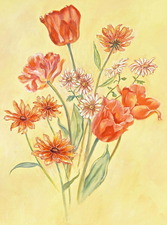 daisy painting & daisy paint by number #painting