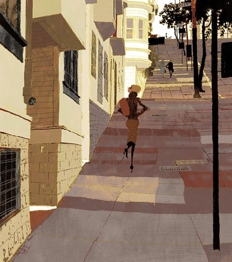 nhk.jpg (JPEG Image, 565x635 pixels) #perspectives #streets #illustrations