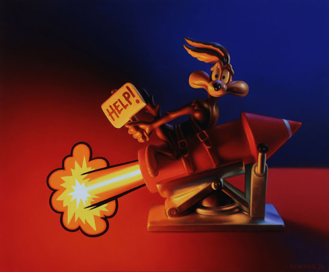Whimsical Paintings of Disney and Looney Tunes by Jason Walker