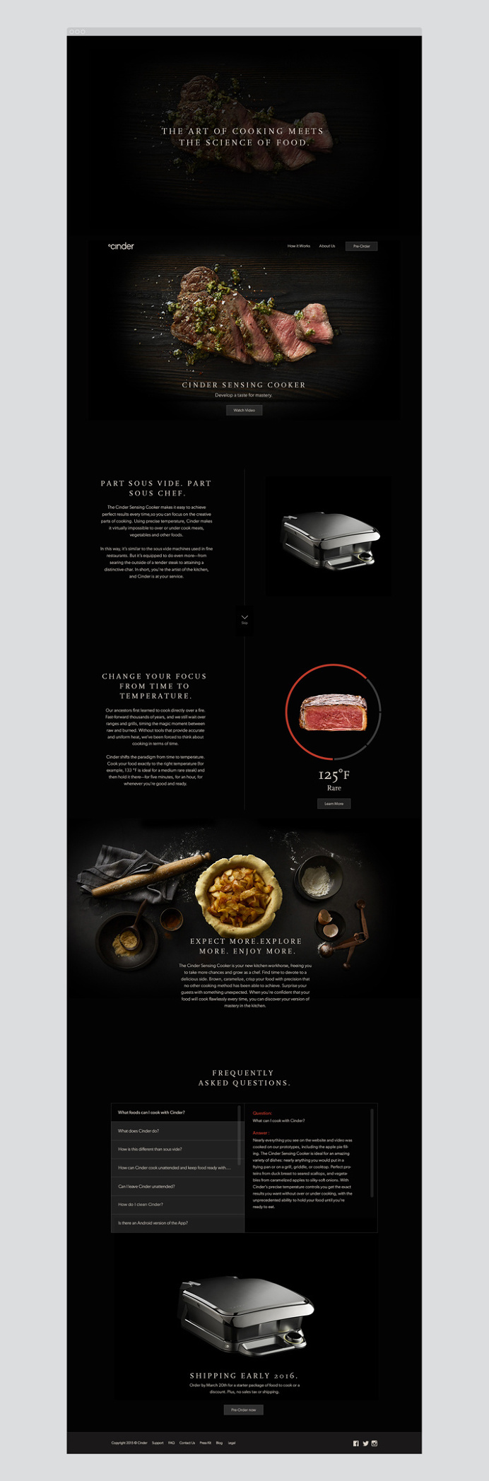 Cinder by Character #website #site