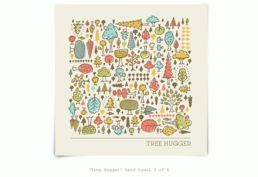 Karl Hebert's Design Work #karl #tree #hebert #design #illustration #lunchbox #golden #hugger #trees