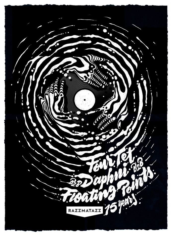 alex trochut razzmatazz #poster #music