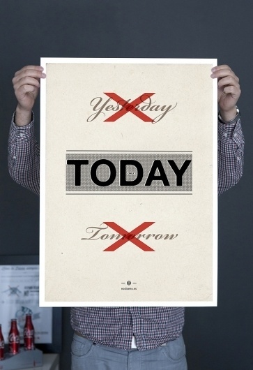 Diseño de carteles letterpress | nodiseño #letterpress #retro #vintage #poster #cartel #typography
