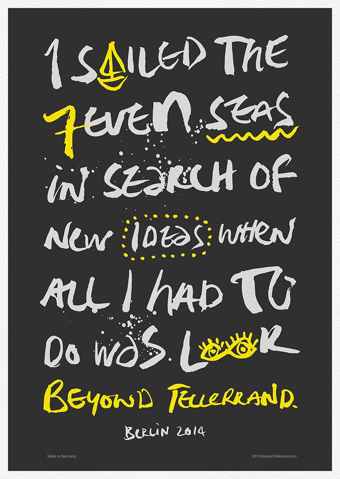 Beyond Tellerrand T-Shirt by Mike Kus