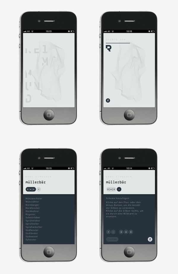 Woifi Ortner — Graphic Designer, Linz/Austria: Foto #icon #application #interface #app #reimmund #german