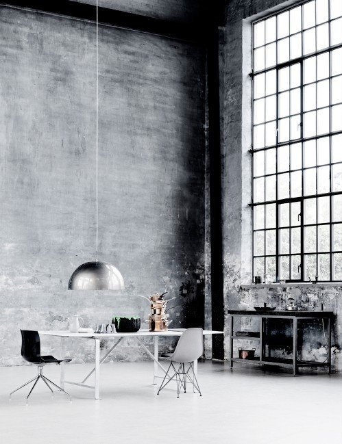 tokyo bleep #interior #black #wall #window #eames