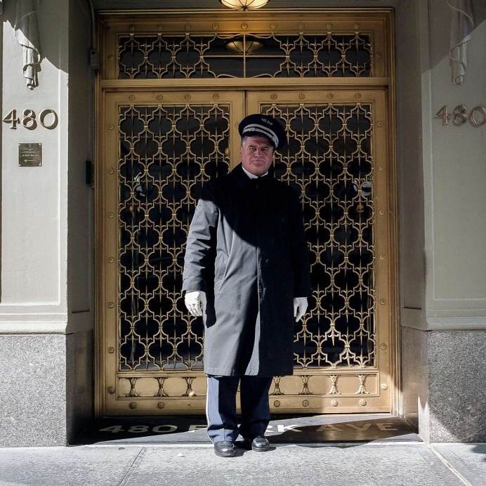 Doormen in NYC: Street Portrait Photography by Sam Golanski