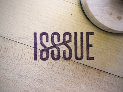 ISSSUE stamp by Wheelhouse #design #graphic #identity
