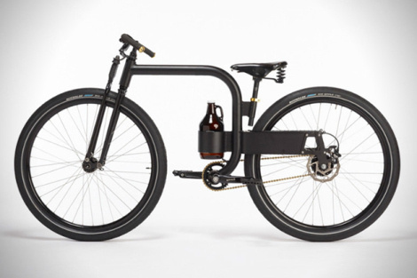 joey ruiter #bicycle #beer #black #growler