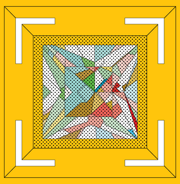 Illustrations : Adrineh Asadurian #illustration #bold #geometric