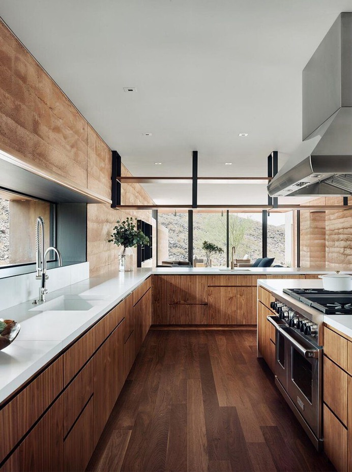 kitchen, Lake Flato Architects
